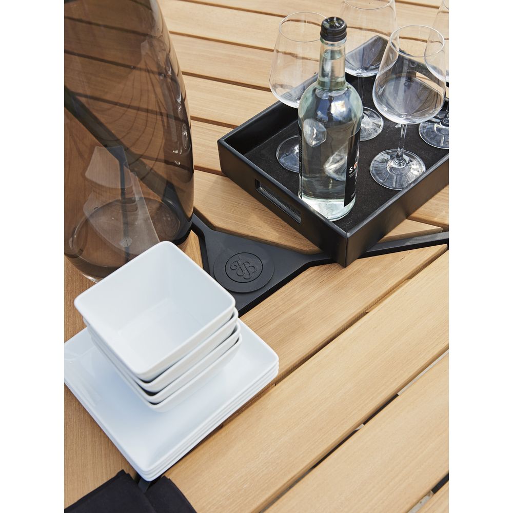 Outdoor Dining Tables Round Dining Table - Obsidian