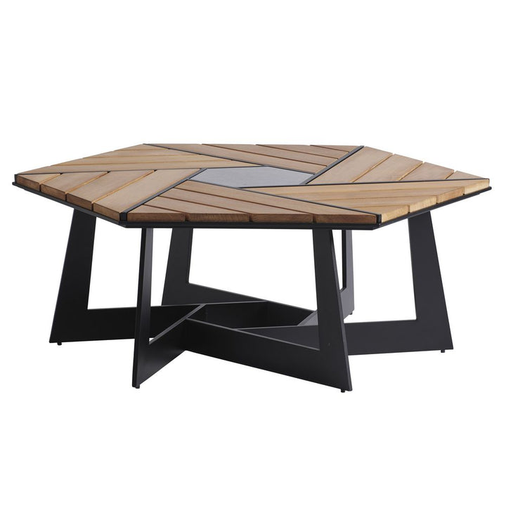 Outdoor Coffee Tables Hexagonal Cocktail Table - 3940 Graphite