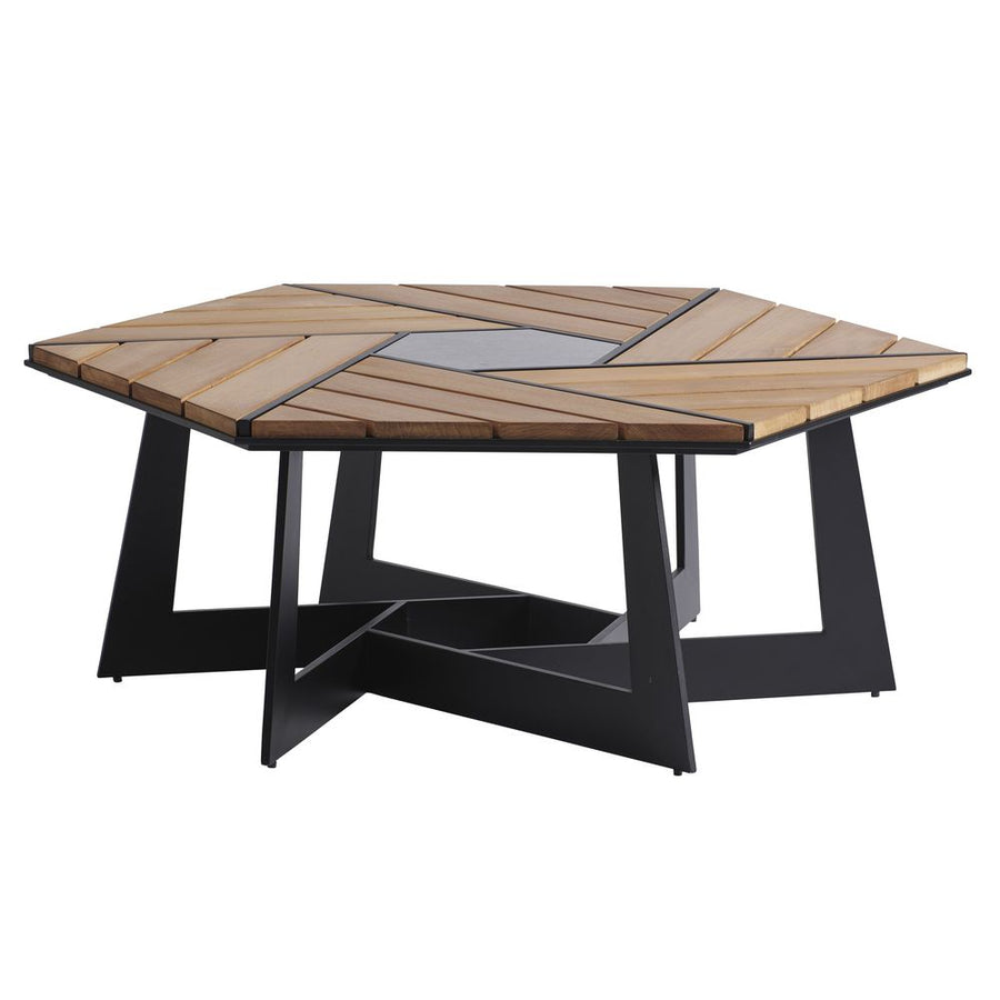 Outdoor Coffee Tables Hexagonal Cocktail Table - 3940 Graphite