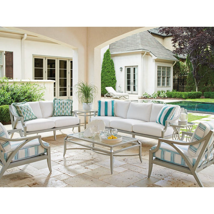 Outdoor Coffee Tables Rectangular Cocktail Table - 3945 Light Gray