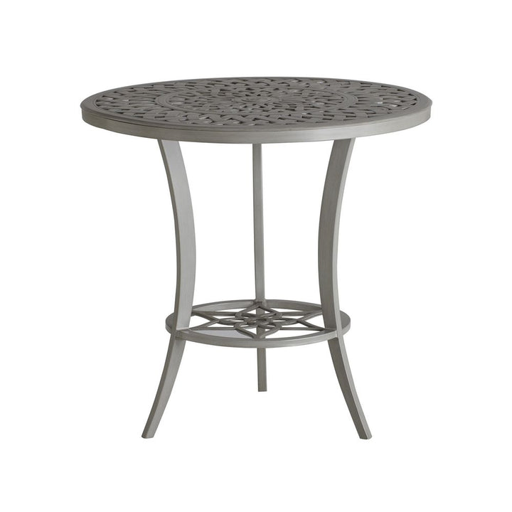 Outdoor Side Tables High/Low Bistro Table - 3945 Light Gray
