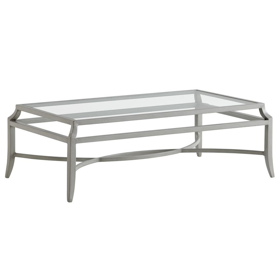 Outdoor Coffee Tables Rectangular Cocktail Table - 3945 Light Gray