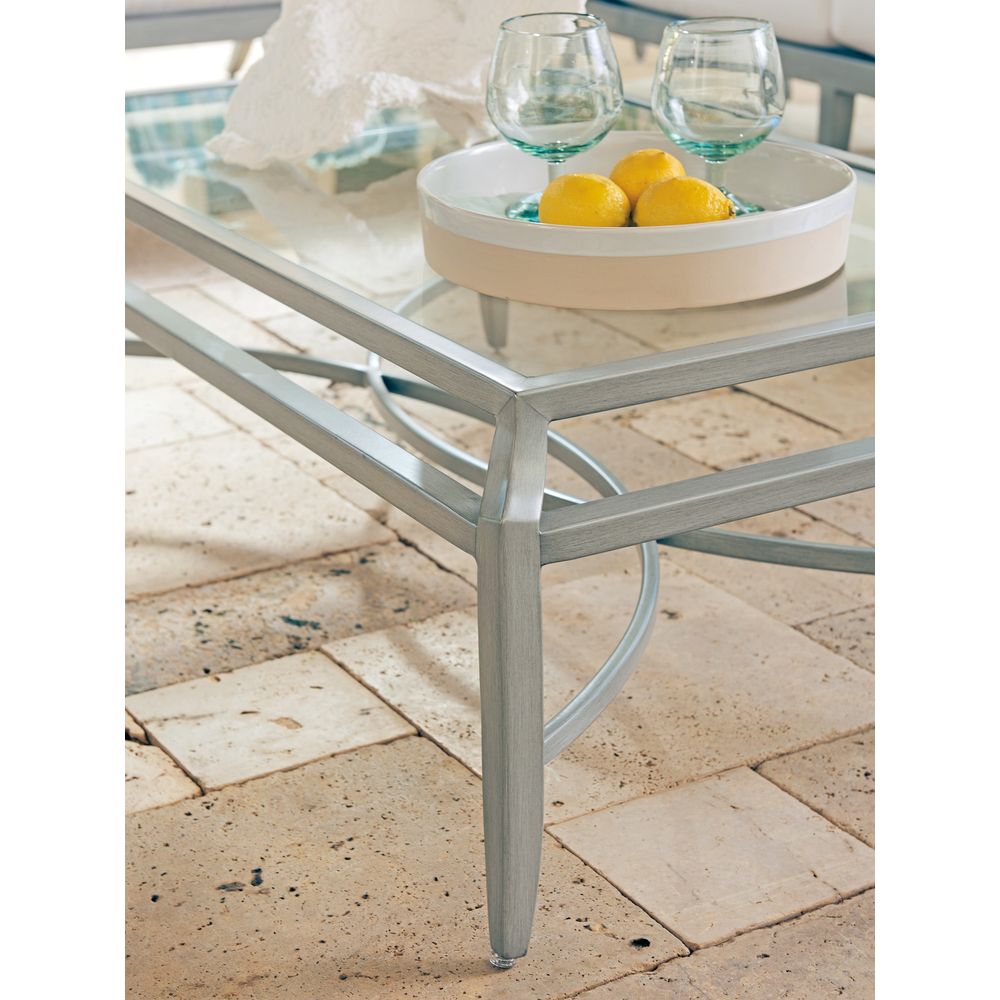Outdoor Coffee Tables Rectangular Cocktail Table - 3945 Light Gray