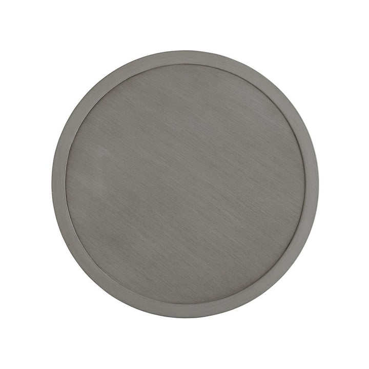 Outdoor Side Tables Round End Table - 3945 Light Gray