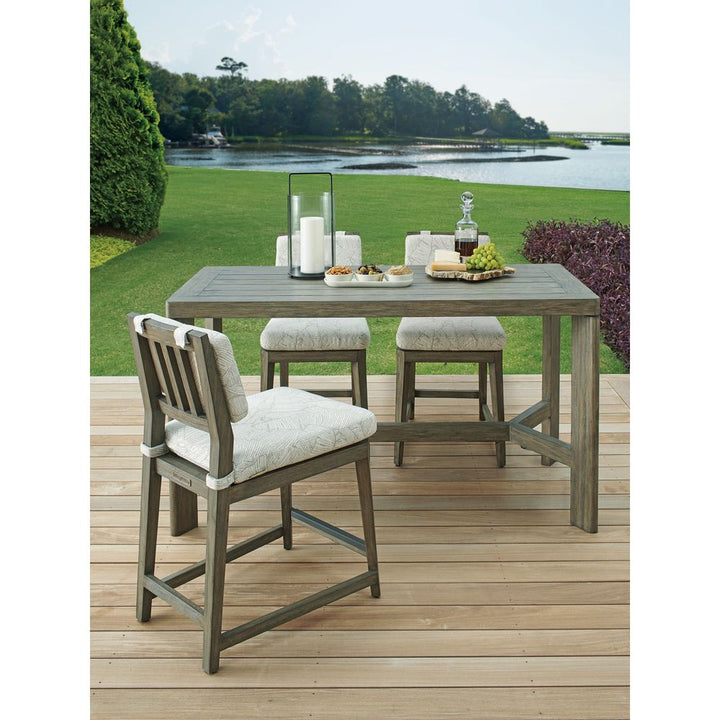 Outdoor Side Tables High/Low Bistro Table - 3950 Light Brown