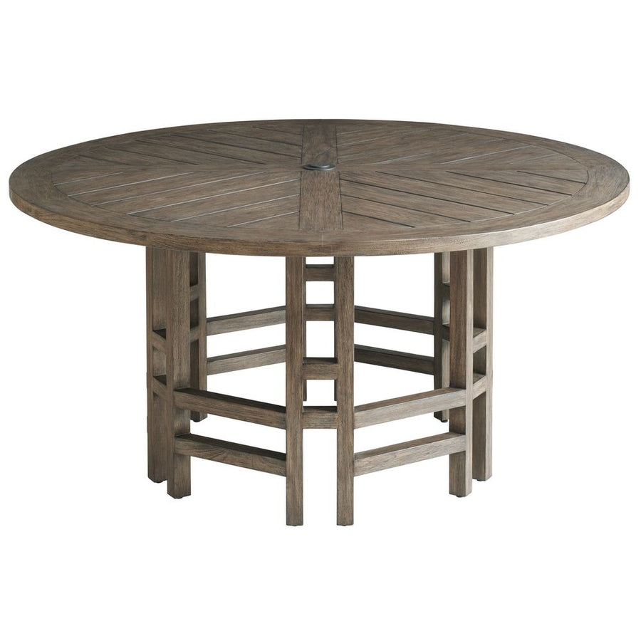 Outdoor Dining Tables Round Dining Table - Taupe