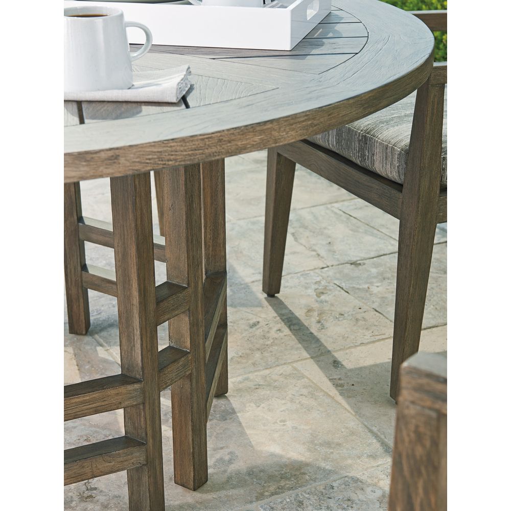Outdoor Dining Tables Round Dining Table - Taupe