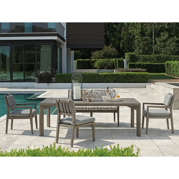 Outdoor Dining Tables Rectangular Dining Table - 3950 Light Brown