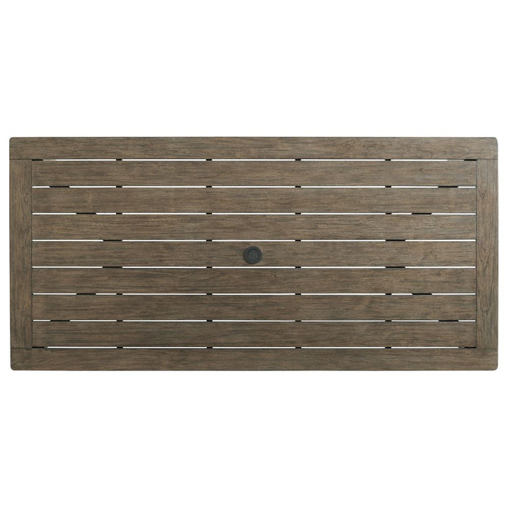 Outdoor Dining Tables Rectangular Dining Table - 3950 Light Brown