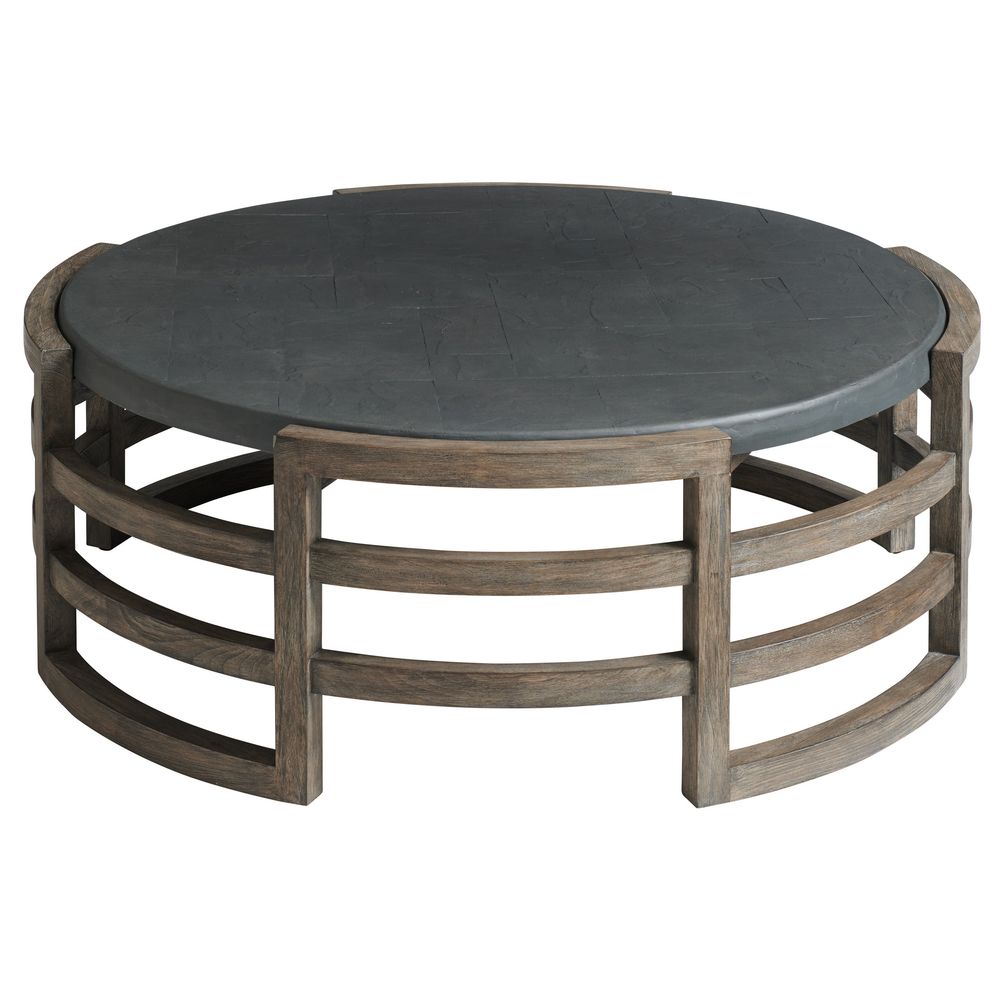 Outdoor Coffee Tables Round Cocktail Table - 3950 Light Brown