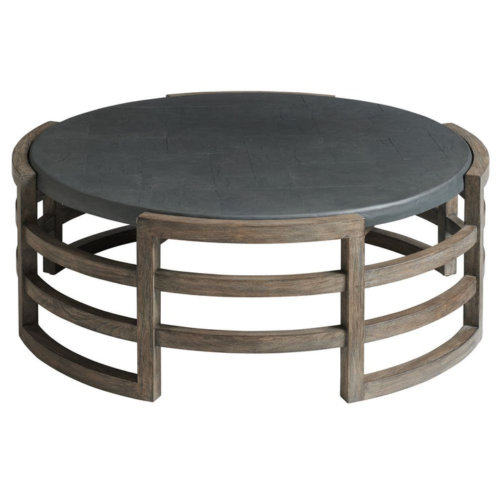 Outdoor Coffee Tables Round Cocktail Table - 3950 Light Brown