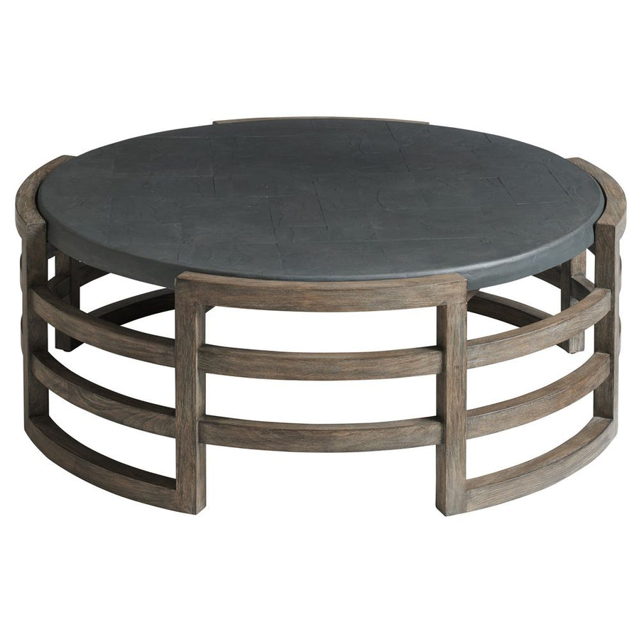 Outdoor Coffee Tables Round Cocktail Table - 3950 Light Brown