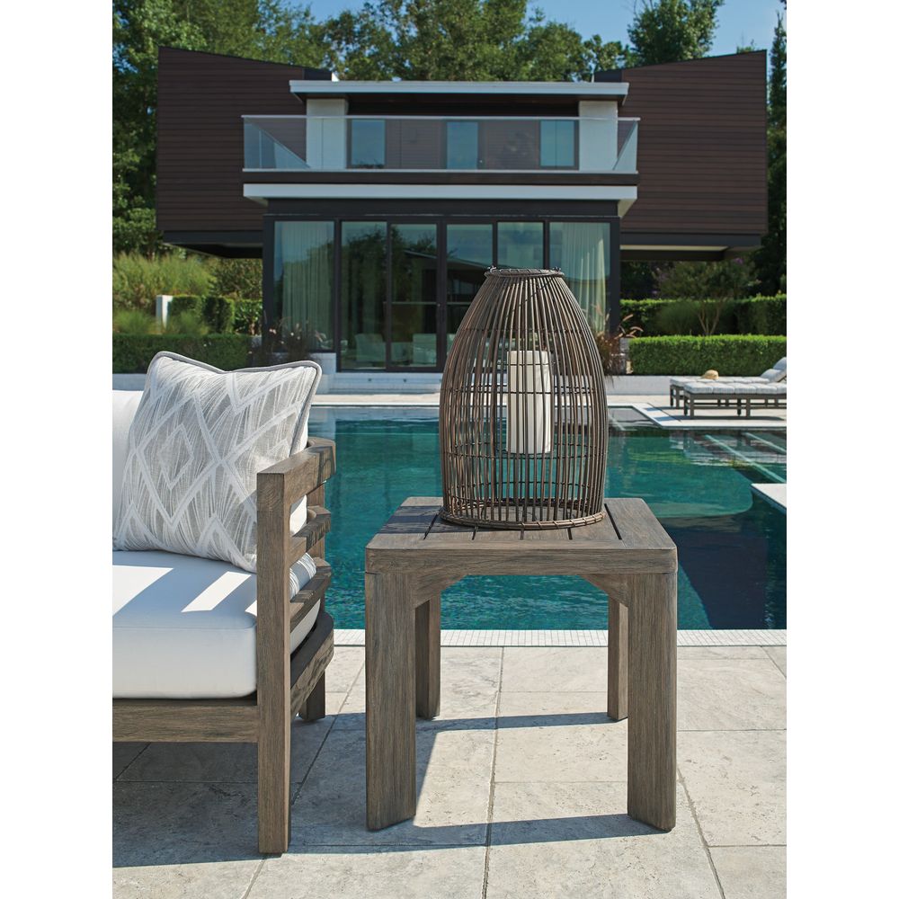 Outdoor Side Tables Rectangular End Table - 3950 Light Brown