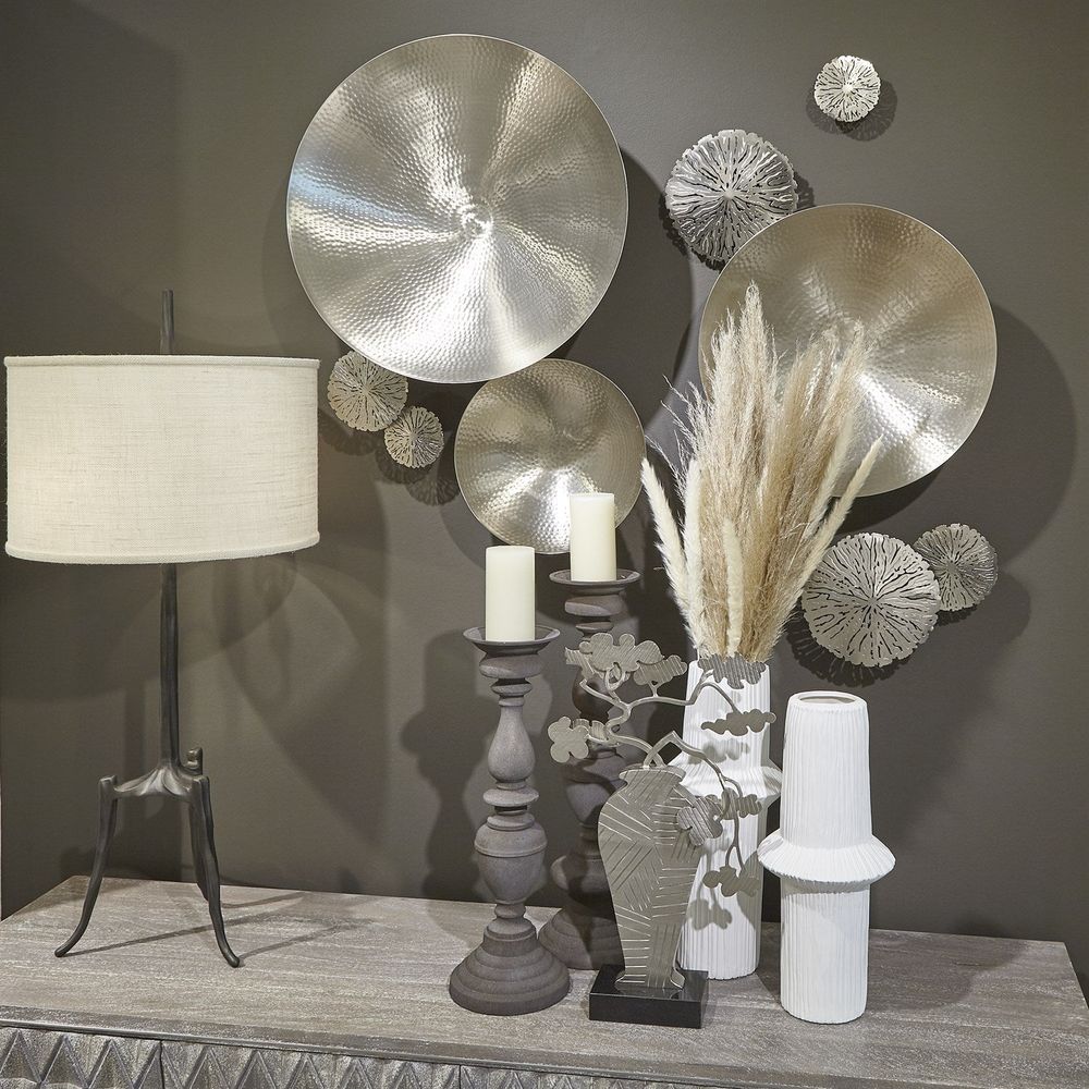 Indira Wall Bowl-Antique Nickel-Med