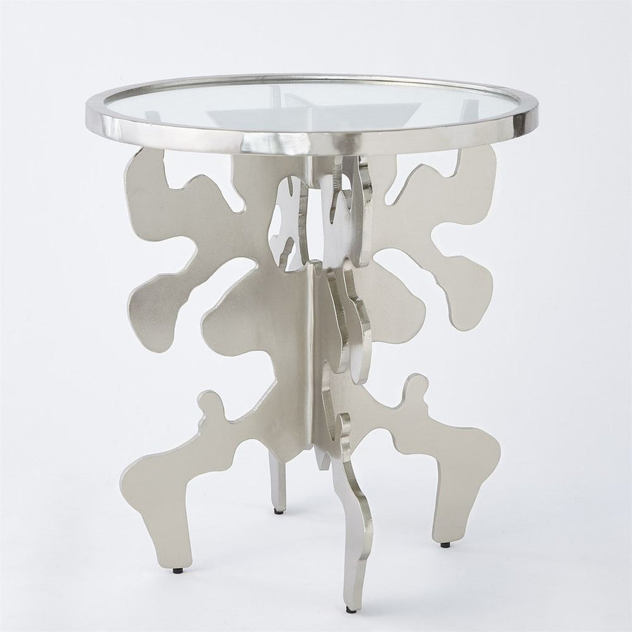 Side Tables Ink Blot Side Table-Nickel