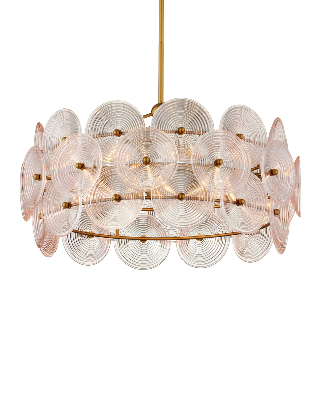 Chandeliers Whirlwind Medium Pink Chandelier