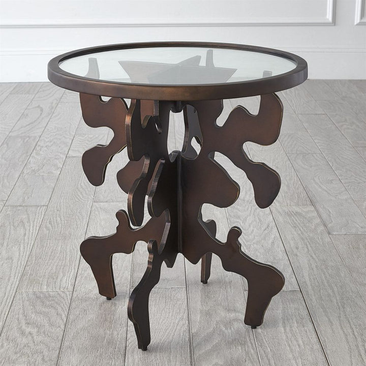 Side Tables Ink Blot Side Table-Bronze