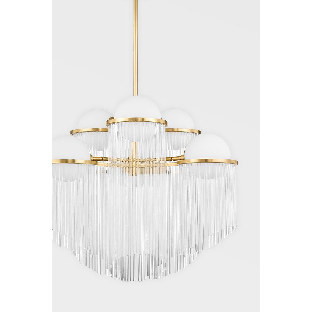 Celestial Chandelier - Aged Brass 6 Lights