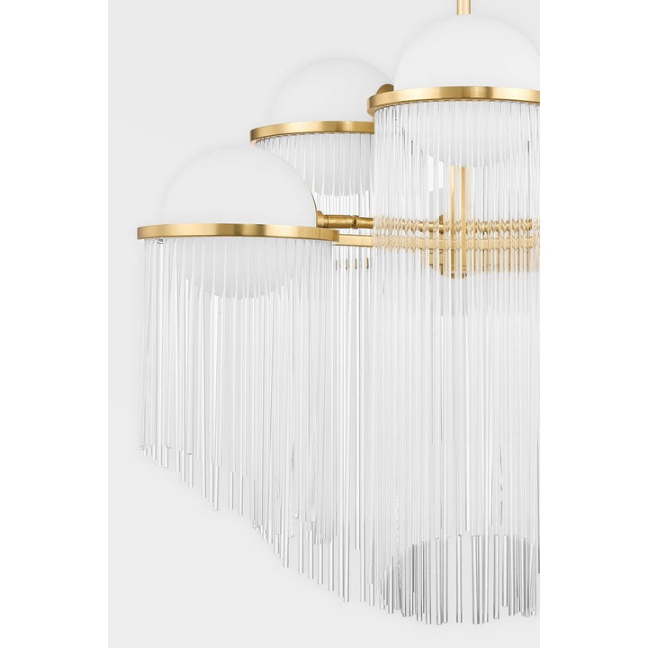 Celestial Chandelier - Aged Brass 6 Lights