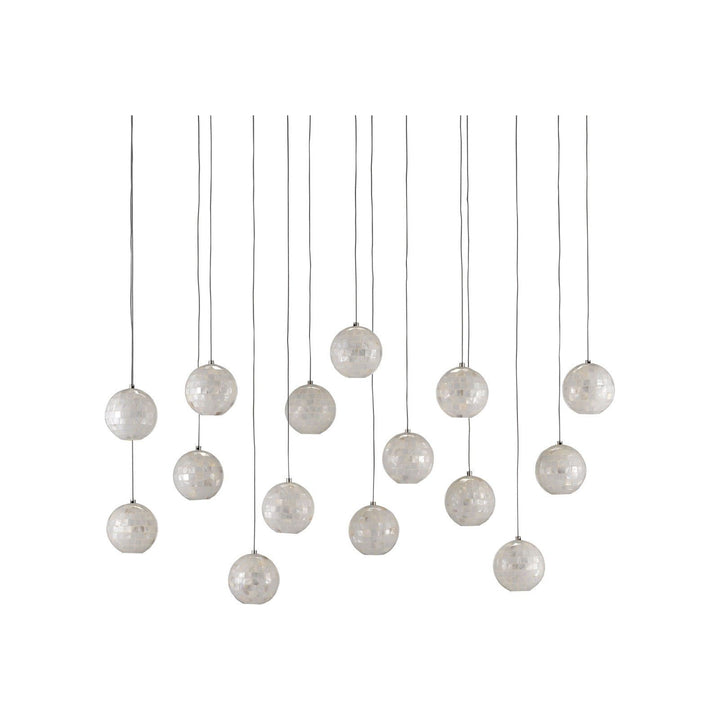 Finhorn 15-Light Linear Multi-Drop Pendant