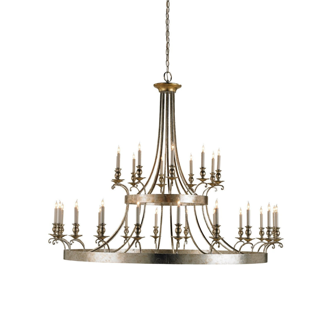 Lodestar Silver Chandelier