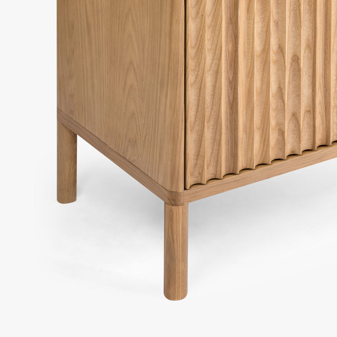 Co.House Olive Reeded Sideboard