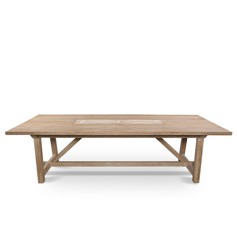 Harvest Dining Table-Woodbridge Furniture-WOODB-O-LL501-47-Outdoor Dining Tables-2-France and Son
