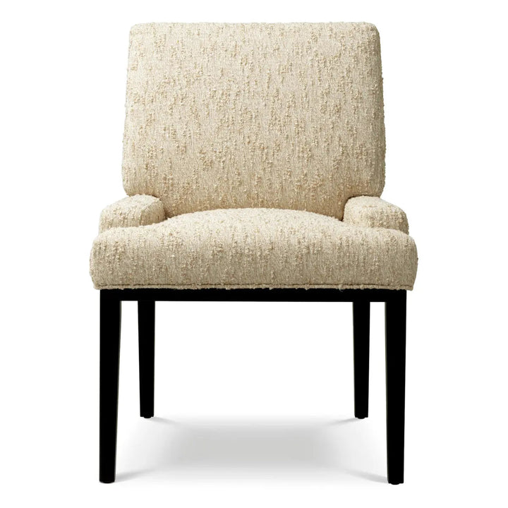 Dining Chair Bromley With Arm Black Finish Arden Natural - image 3
