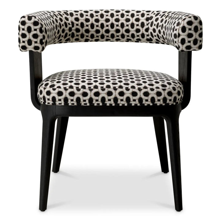 Dining Chair Dubois Black Oak Veneer Sunbeam Black - image 3