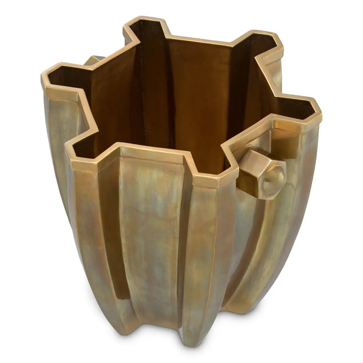 Wine Cooler Napoli Vintage Brass Finish - image 3
