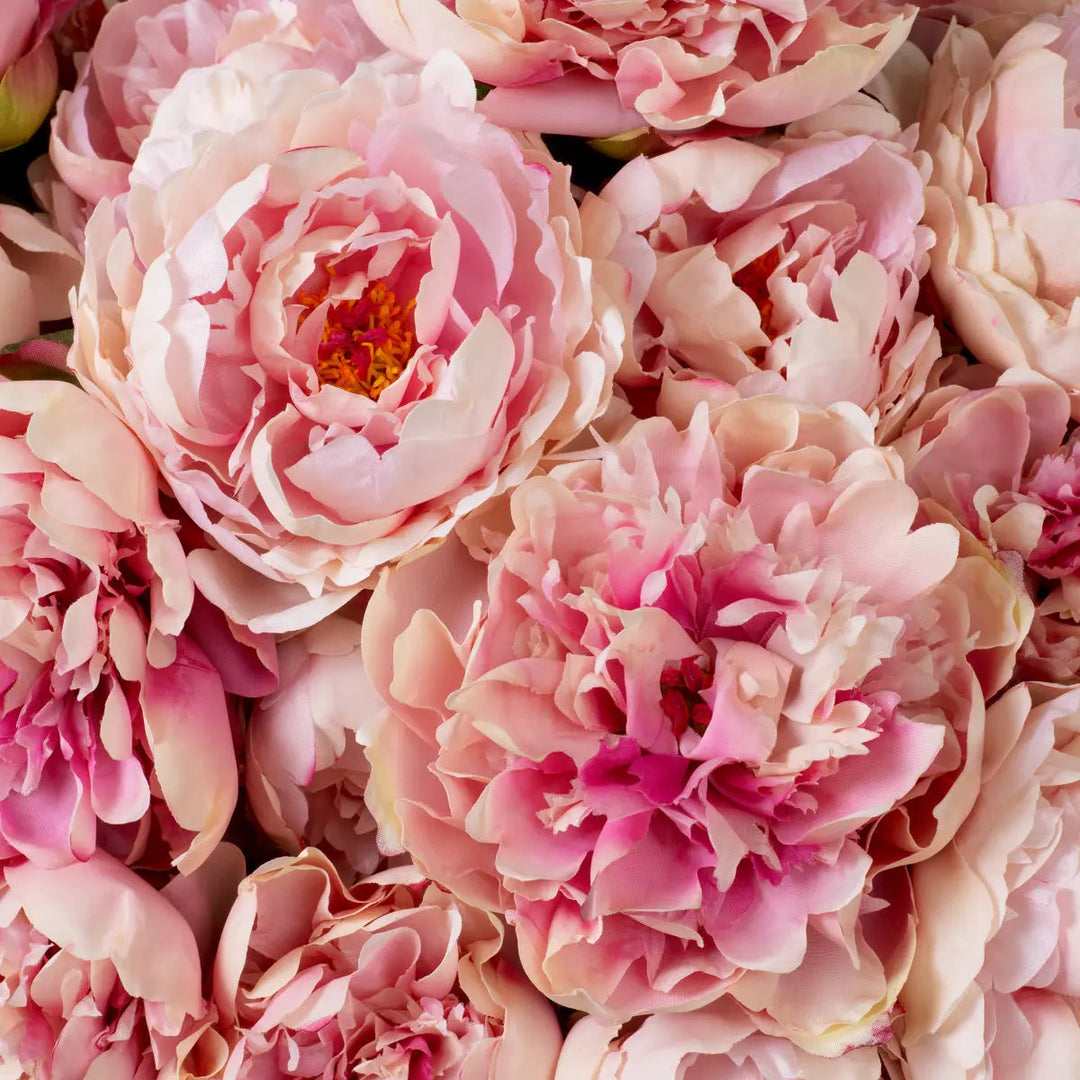 Bouquet Of Peonies Pink Tones Real Touch 48 Pcs/2 Varieties - image 3