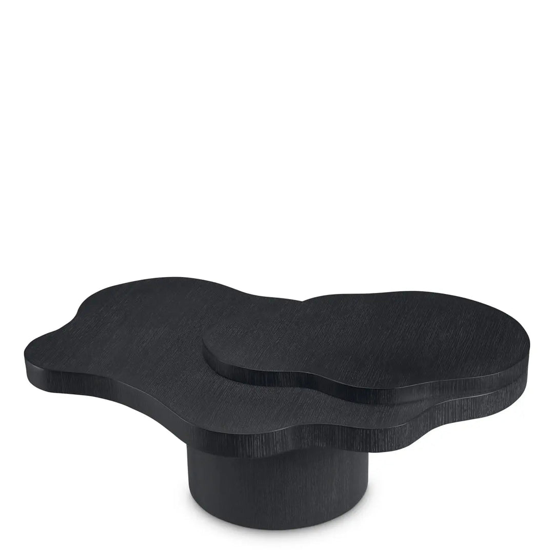 Coffee Table Cesareo Charcoal Grey Oak Veneer - image 3