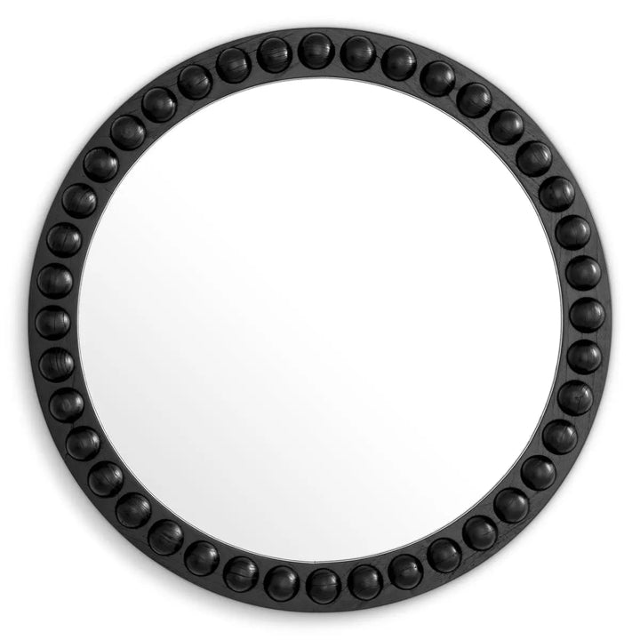 Mirror Kenton Round Classic Black Finish - image 3