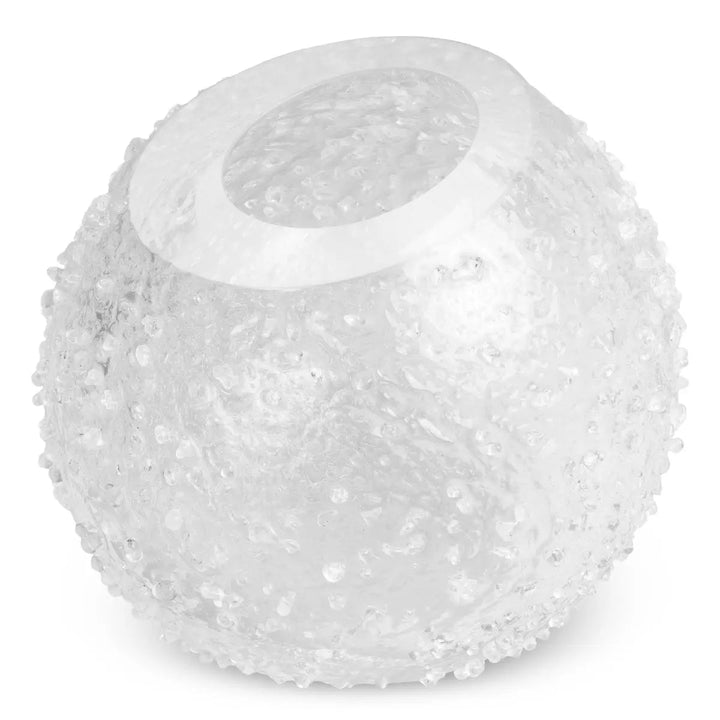 Vase Opulent Clear Glass - image 3
