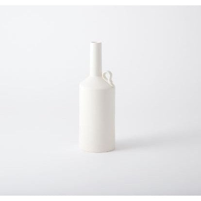 Metro Bottle-Global Views-GVSA-7.10149-VasesMatte White-Small-1-France and Son