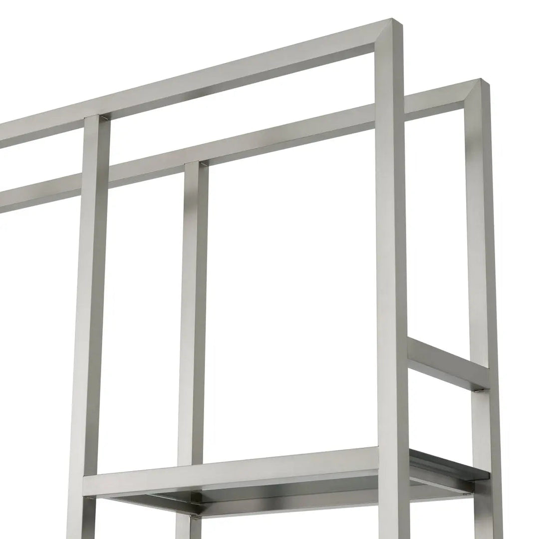 Cabinet Corrado I Brushed Steel Finish - image 3