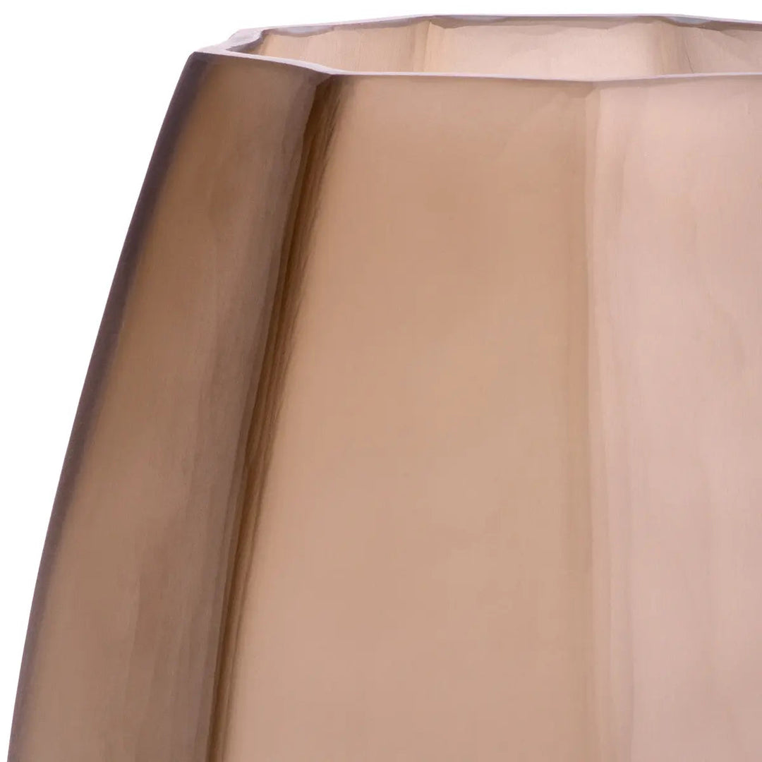 Vase Tiara S Brown Glass - image 3