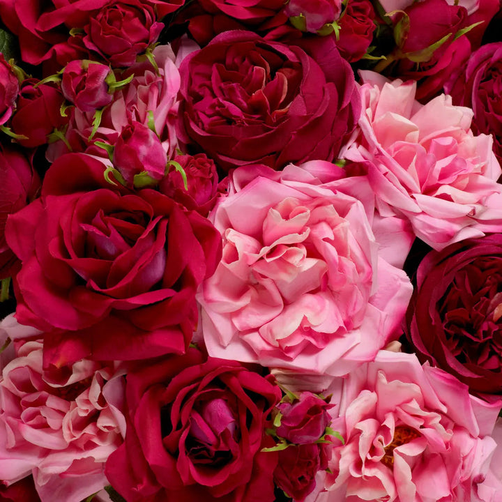 Bouquet Of Roses Multi Color Real Touch 72 Pcs/3 Varieties - image 3