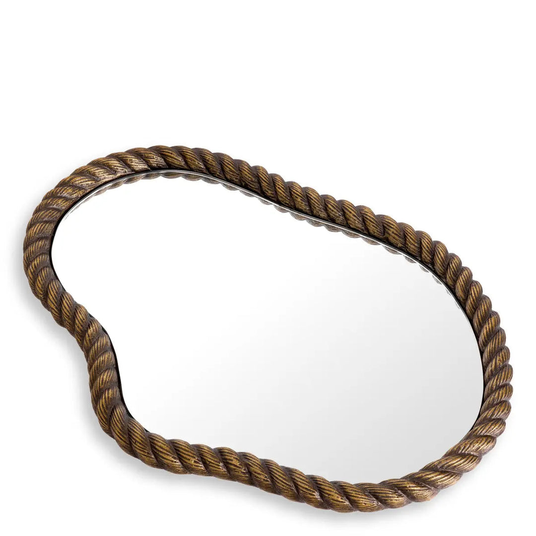 Tray Elvington Antique Brass Finish - image 3
