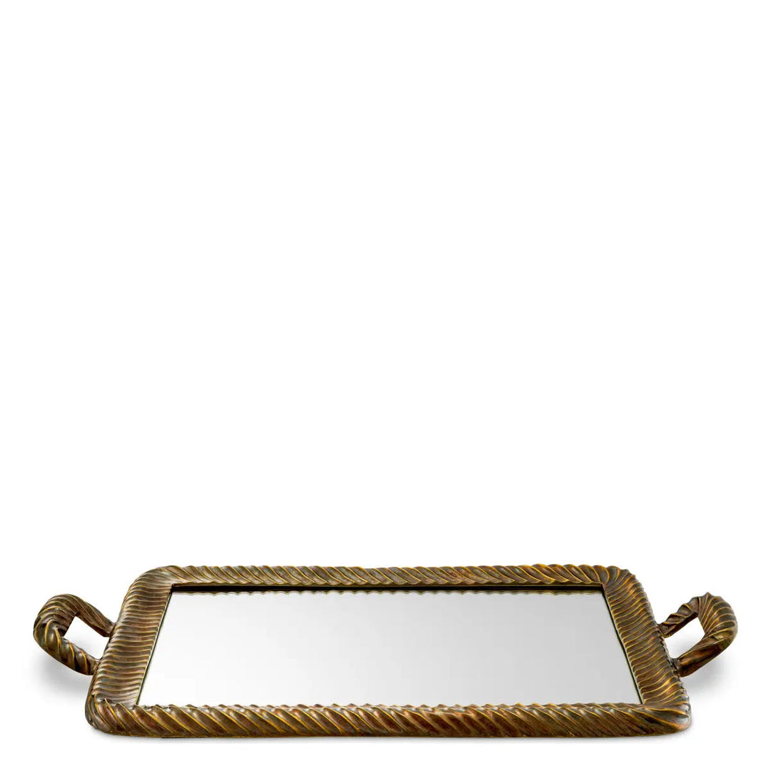 Tray Montmartre Vintage Brass Finish - image 3