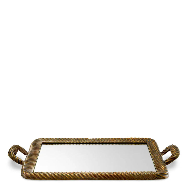 Tray Montmartre Vintage Brass Finish - image 3