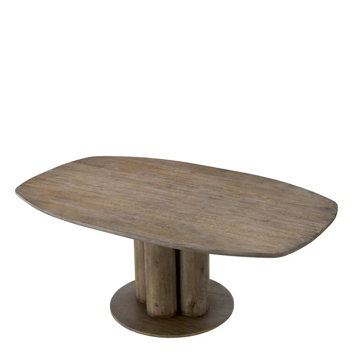 Dining Table Westwood Silverstone Oak Veneer - image 3