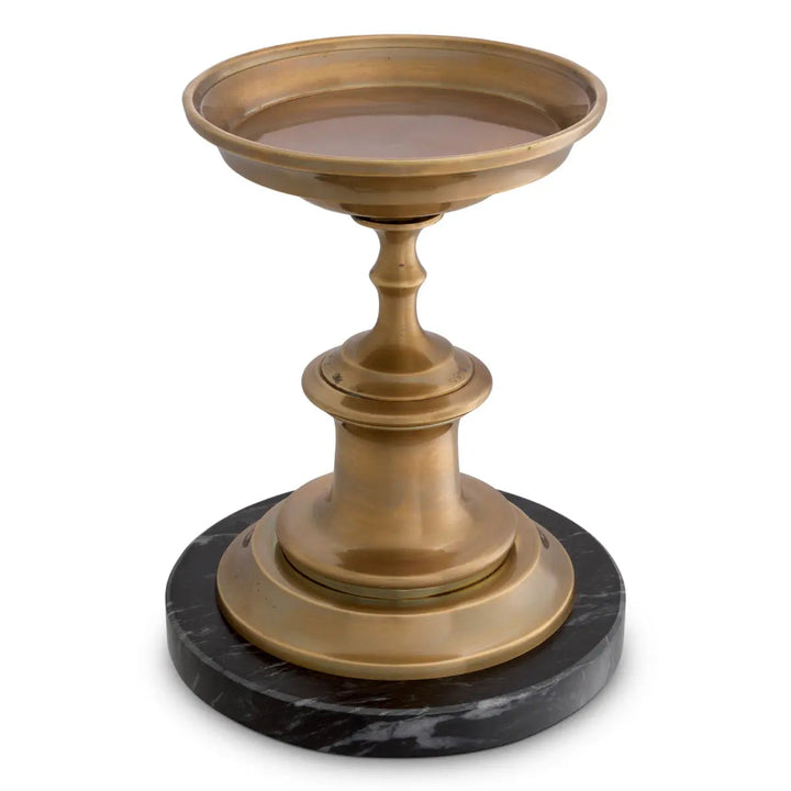 Candle Holder Brampton Vintage Brass Finish - image 3