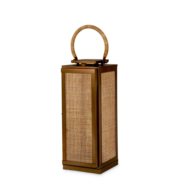 Hurricane Georgian L Vintage Brass Finish Bamboo Handle - image 3