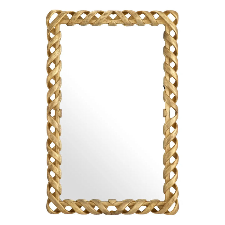 Mirror Casone Antique Gold Finish - image 2