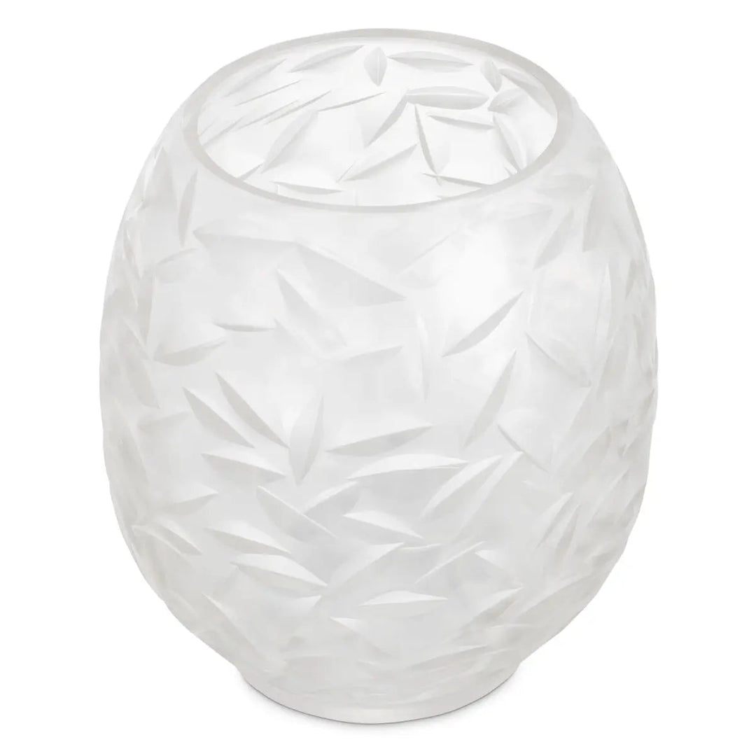 Vase Hadleigh Clear Color Glass - image 3