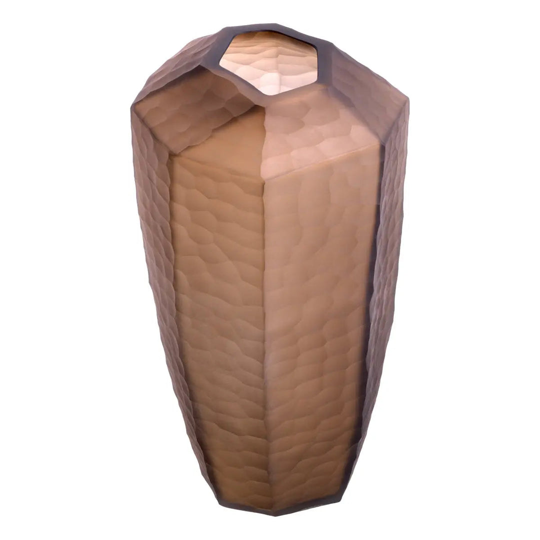 Vase Larisa Brown Glass - image 3