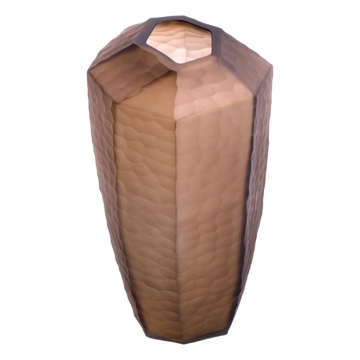 Vase Larisa Brown Glass - image 3