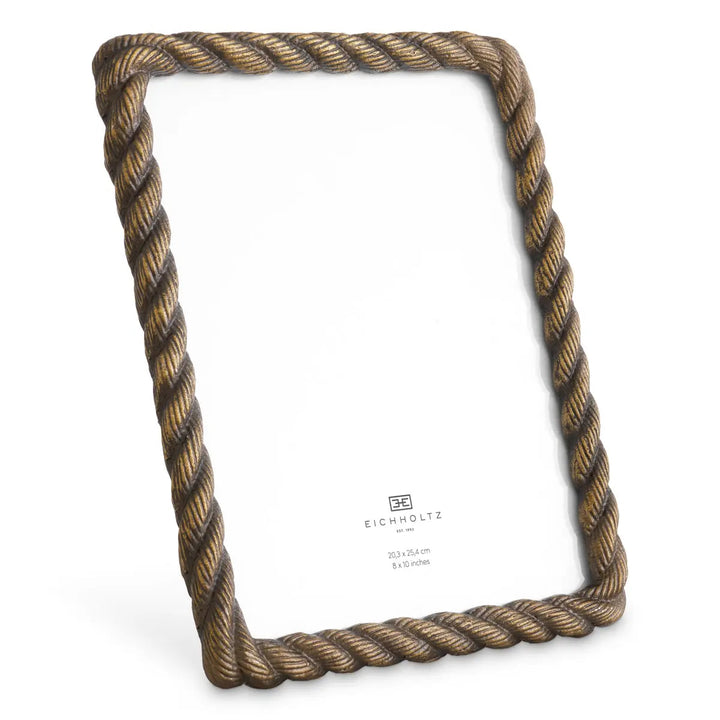 Picture Frame Corwyn Antique Brass Finish Set Of 2 - image 3