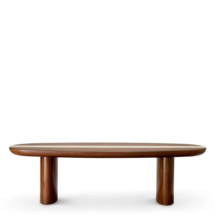 Coffee Table Jenson Mahogany Wood High Gloss - image 3